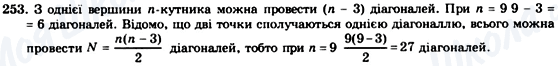 ГДЗ Геометрія 8 клас сторінка 253