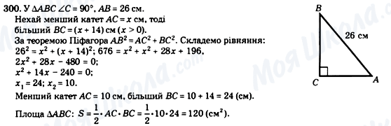 ГДЗ Геометрия 8 класс страница 300