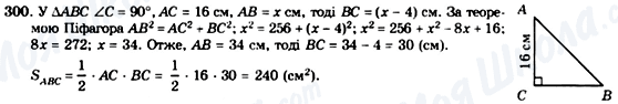 ГДЗ Геометрия 8 класс страница 300