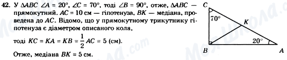 ГДЗ Геометрія 8 клас сторінка 42