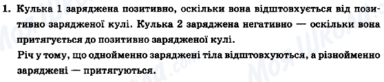 ГДЗ Фізика 9 клас сторінка 1