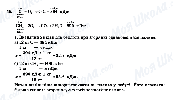 ГДЗ Хімія 9 клас сторінка 18
