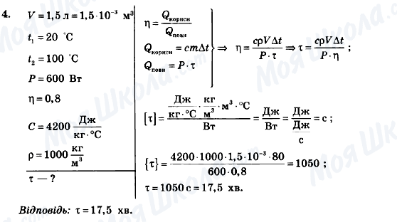ГДЗ Фізика 9 клас сторінка 4