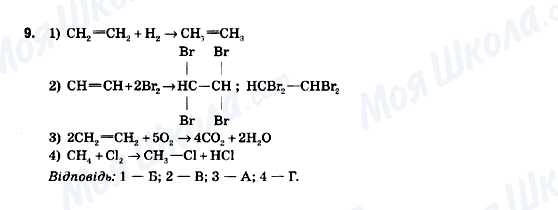 ГДЗ Хімія 9 клас сторінка 9