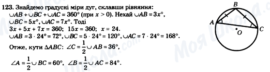 ГДЗ Геометрия 8 класс страница 123