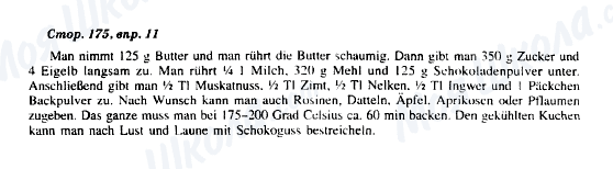 ГДЗ Німецька мова 8 клас сторінка Стор. 175, впр. 11