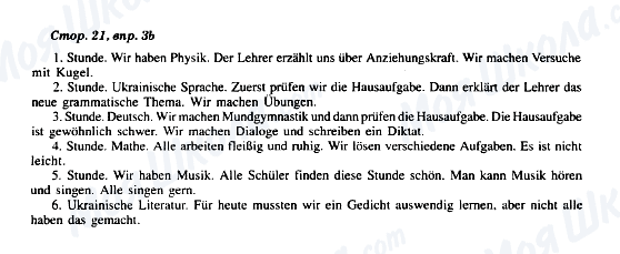 ГДЗ Німецька мова 8 клас сторінка Стор. 21, впр. 3b