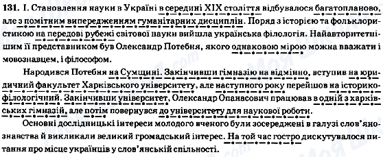 ГДЗ Українська мова 8 клас сторінка 131
