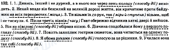 ГДЗ Укр мова 8 класс страница 132