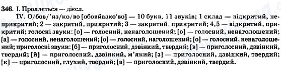 ГДЗ Українська мова 8 клас сторінка 346