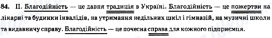 ГДЗ Українська мова 8 клас сторінка 84