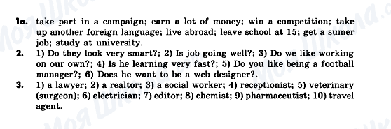 ГДЗ Английский язык 9 класс страница 1a-2-3