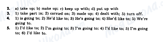 ГДЗ Англійська мова 9 клас сторінка 2-3-4-5