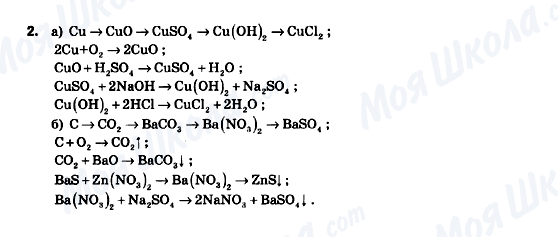 ГДЗ Хімія 9 клас сторінка 2