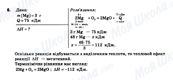 ГДЗ Хімія 9 клас сторінка 6