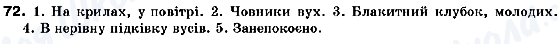 ГДЗ Українська мова 10 клас сторінка 72