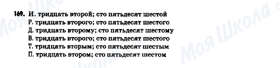 ГДЗ Російська мова 9 клас сторінка 169