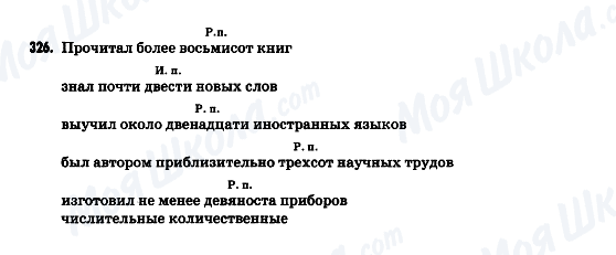 ГДЗ Російська мова 9 клас сторінка 326