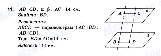 ГДЗ Геометрия 10 класс страница 11