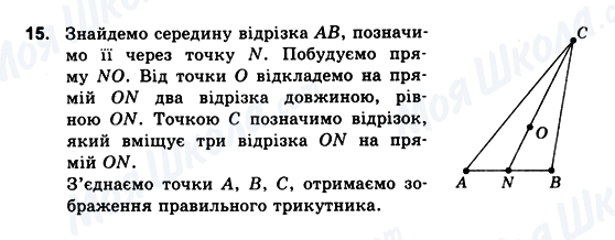 ГДЗ Геометрія 10 клас сторінка 15