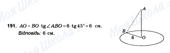 ГДЗ Геометрия 10 класс страница 191