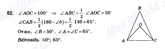ГДЗ Геометрія 10 клас сторінка 52