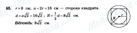 ГДЗ Геометрія 10 клас сторінка 65