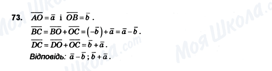 ГДЗ Геометрія 10 клас сторінка 73