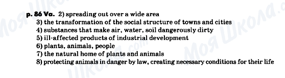 ГДЗ Англійська мова 9 клас сторінка p.86.Va