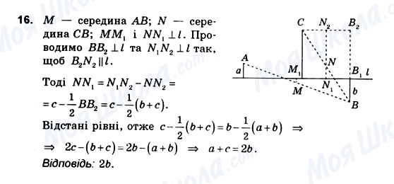 ГДЗ Геометрія 10 клас сторінка 16