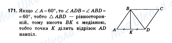ГДЗ Геометрія 10 клас сторінка 171