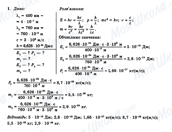 ГДЗ Физика 11 класс страница 1