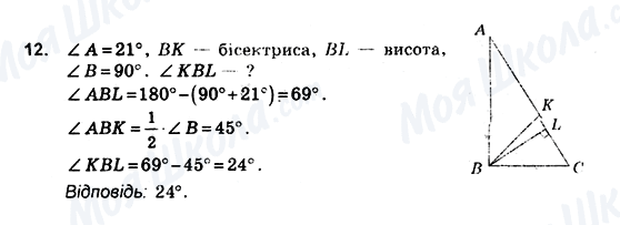 ГДЗ Геометрія 10 клас сторінка 12