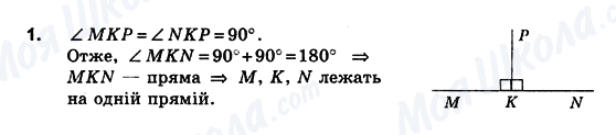 ГДЗ Геометрія 10 клас сторінка 1