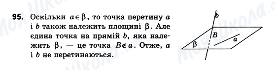 ГДЗ Геометрія 10 клас сторінка 95