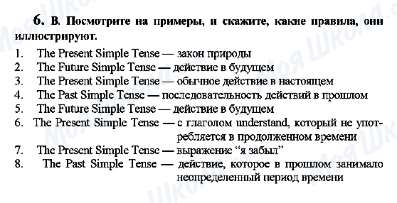 ГДЗ Англійська мова 7 клас сторінка 6