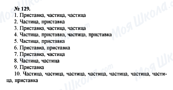 ГДЗ Російська мова 10 клас сторінка 129