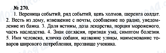 ГДЗ Російська мова 10 клас сторінка 270