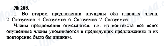 ГДЗ Російська мова 10 клас сторінка 288