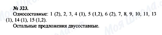 ГДЗ Російська мова 10 клас сторінка 323