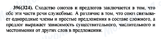 ГДЗ Російська мова 7 клас сторінка 396(324)
