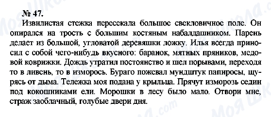 ГДЗ Російська мова 10 клас сторінка 47