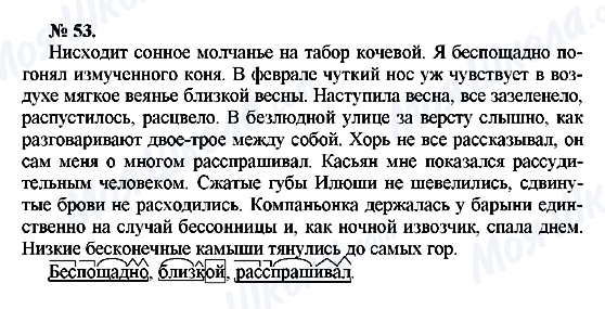 ГДЗ Російська мова 10 клас сторінка 53
