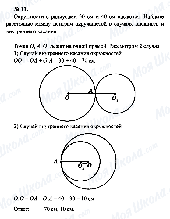 ГДЗ Геометрія 7 клас сторінка 11