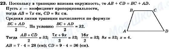 ГДЗ Геометрія 10 клас сторінка 23