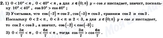 ГДЗ Алгебра 10 класс страница 2