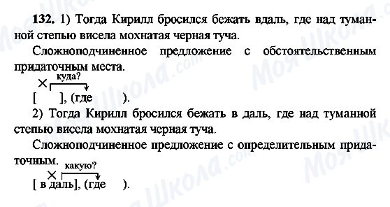 ГДЗ Русский язык 9 класс страница 132