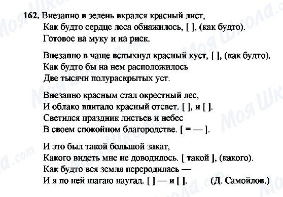 ГДЗ Російська мова 9 клас сторінка 162