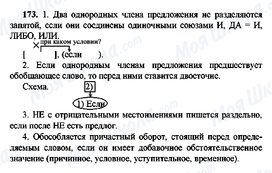 ГДЗ Русский язык 9 класс страница 173