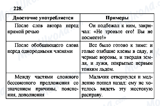 ГДЗ Русский язык 9 класс страница 228